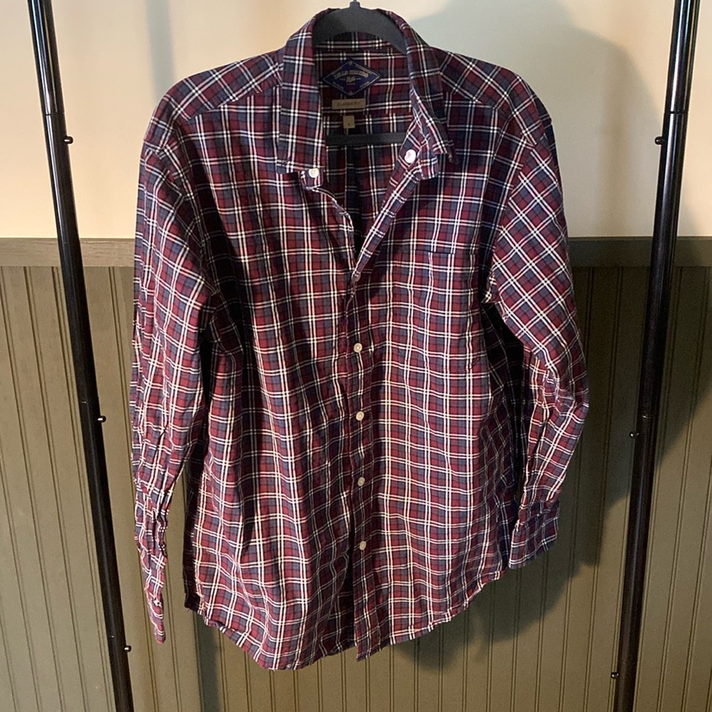 Bills Khakis sport shirt size large, made in USA